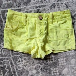 OP neon shorts